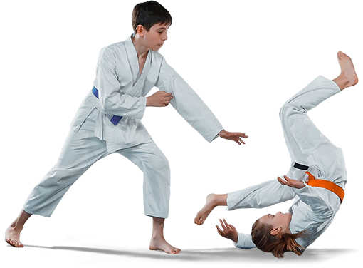 Students Practicing Aikido